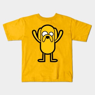 Jake the Dog Tooniefied Kids T-Shirt